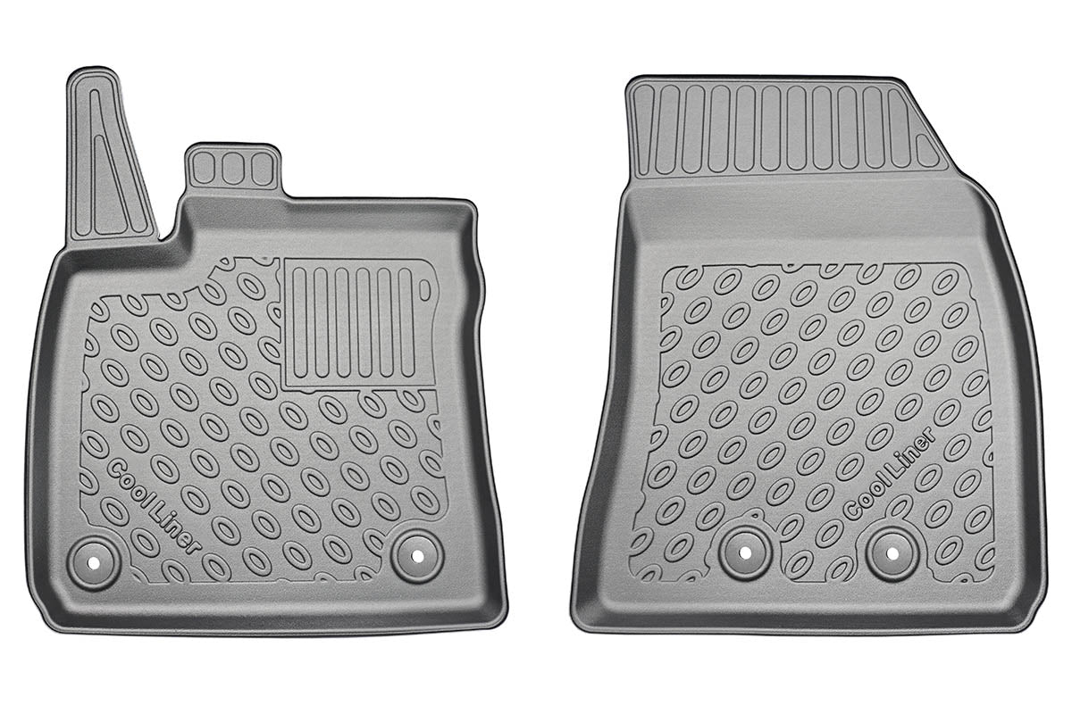 Rubbermatten Ford Transit Courier 2014-2023 (voorset) - 3D Schaalmatten