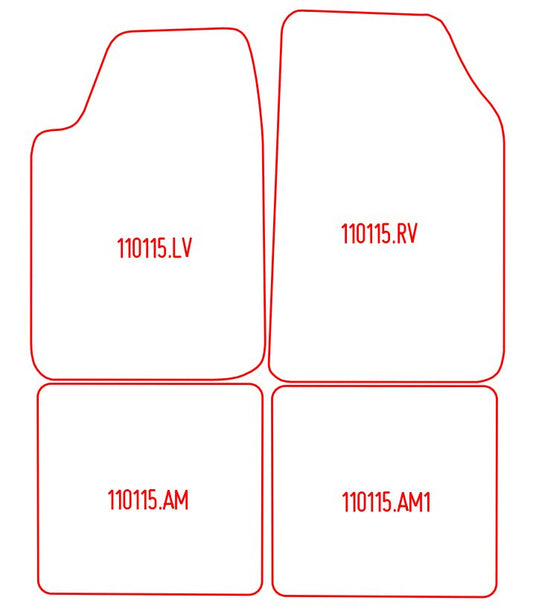 Automatten Alfa Romeo 75 (1985-1992)