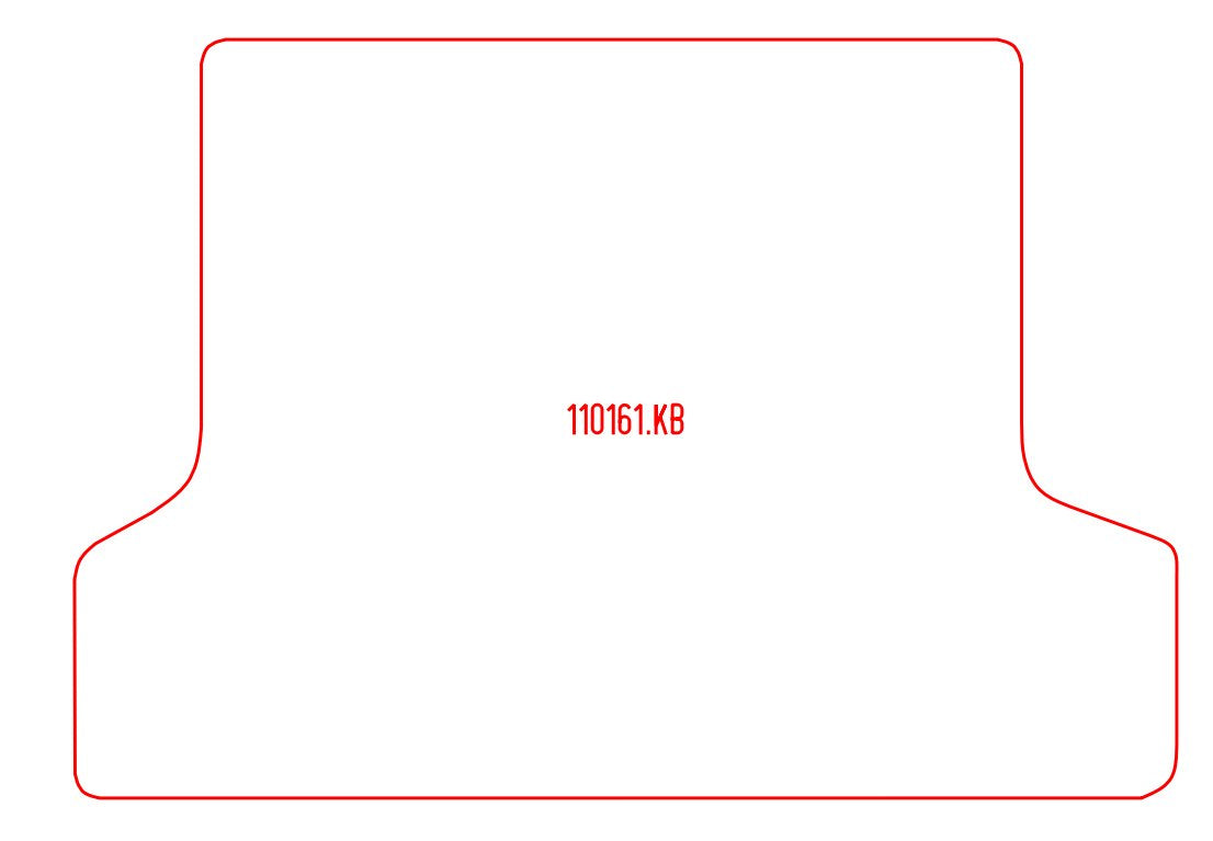 Kofferbakmat Alfa Romeo 155 (1992-1998)