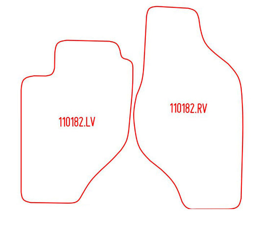 Automatten Alfa Romeo 164 (Q4) (1993-1998)
