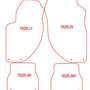 Automatten Alfa Romeo 166 (1998-2007)