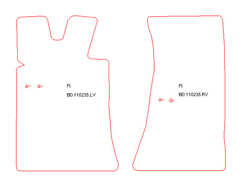 Automatten Alfa Romeo Spider III (1983-1990)