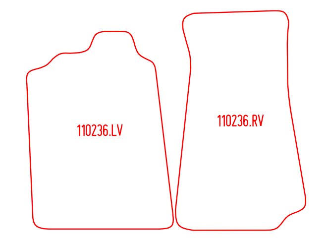Automatten Alfa Romeo Spider IV (1990-1993)