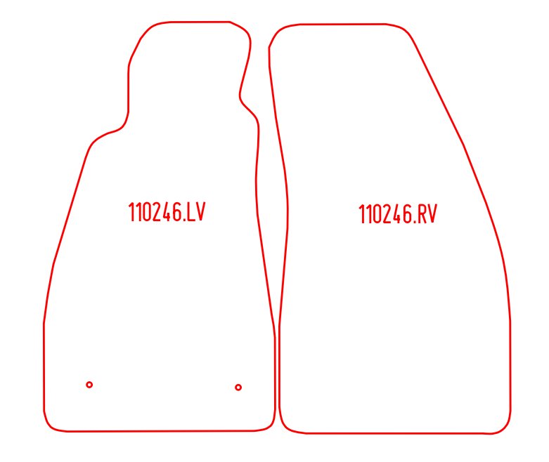 Automatten Alfa Romeo GTV (1995-2005)