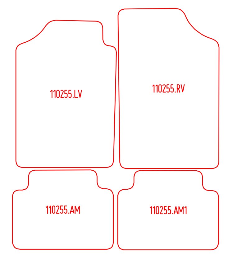 Automatten Alfa Romeo Alfetta (1972-1987)