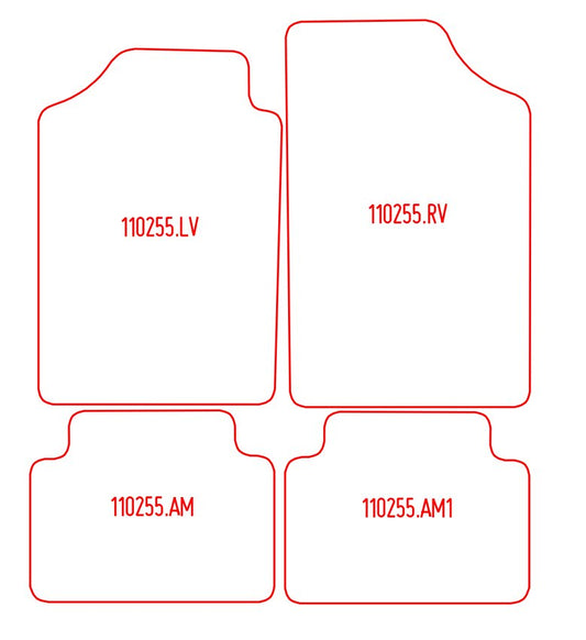 Automatten Alfa Romeo Alfetta (1972-1987)