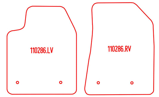 Automatten Alfa Romeo Giulietta (2014-2020)
