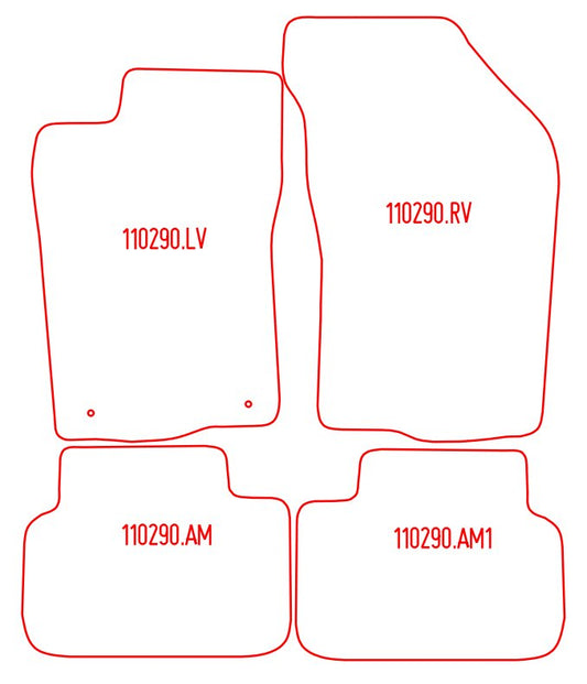 Automatten Alfa Romeo GT (2004-2010)