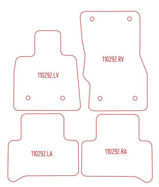 Automatten Alfa Romeo Stelvio (2017-Heden)