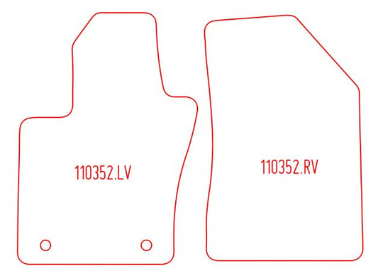 Automatten Alfa Romeo Tonale (2022-Heden)