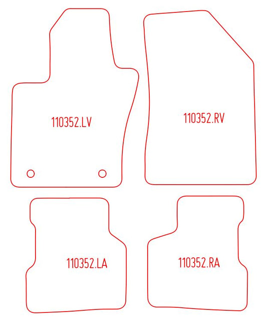 Automatten Alfa Romeo Tonale (2022-Heden)