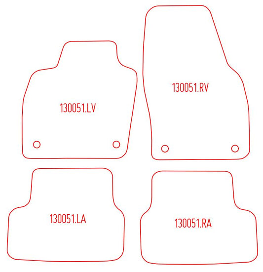 Automatten Audi A1 Allstreet / A1 Sportback (2025-Heden)