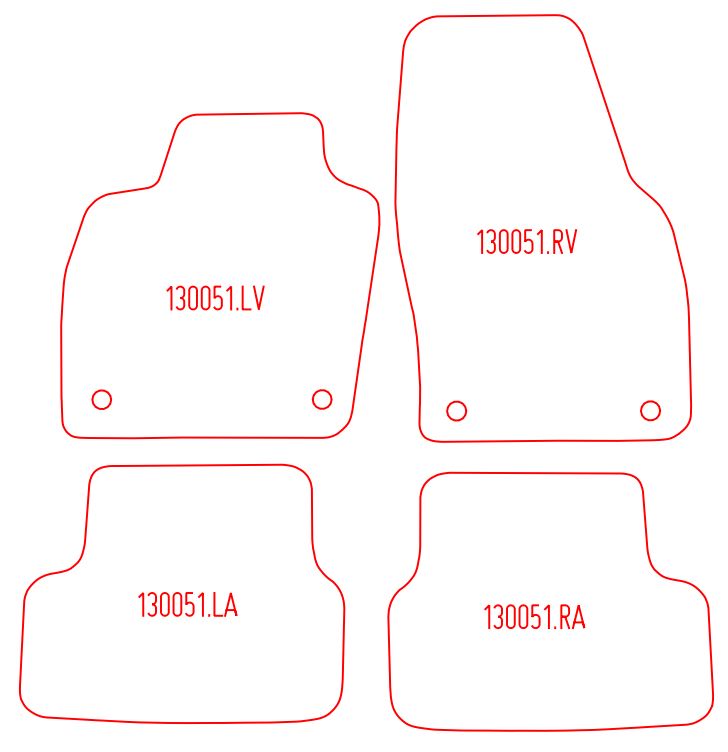 Automatten Audi A1 Allstreet / A1 Sportback (2025-Heden)