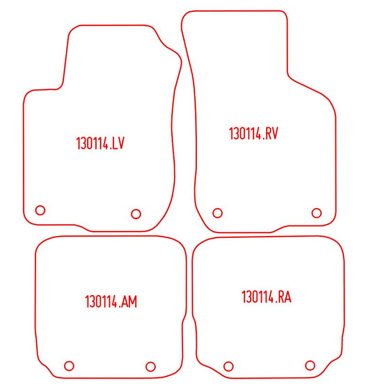 Automatten Audi A3 (8L) (1999-2003)