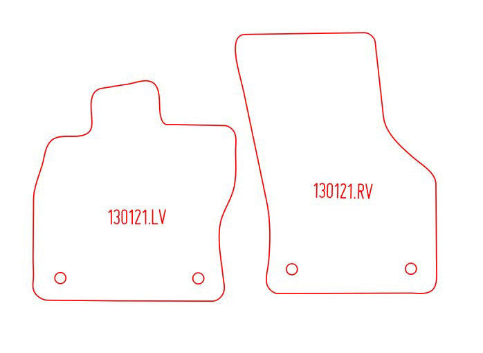 Automatten Audi A3 (8V) (2013-2020)