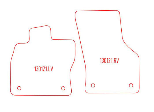 Automatten Audi A3 (8V) (2013-2020)