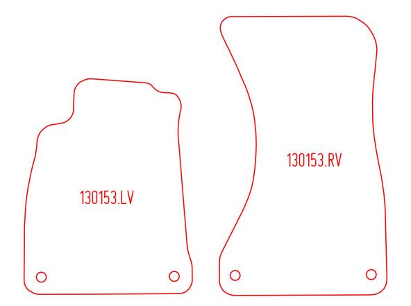 Automatten Audi A5 (2016-2024)