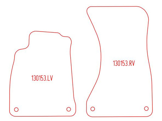 Automatten Audi A5 (2016-2024)