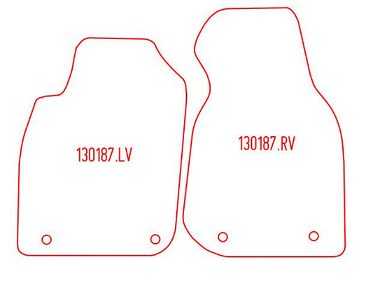Automatten Audi A6 (C5) sedan / A6 (C5) Avant  stationwagon (1998-2004)