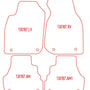 Automatten Audi A6 (C5) sedan / A6 (C5) Avant  stationwagon (1998-2004)