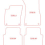 Automatten Audi A8 (D3) (2002-2010)