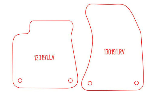 Automatten Audi A8 (D4) (2010-2017)