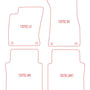 Automatten Audi A8 (D3) (2002-2010)
