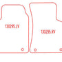 Automatten Audi TT (8N) coupe / TT (8N) Roadster cabriolet (1999-2006)