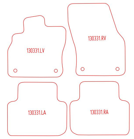Automatten Audi Q3 / Q3 Sportsback (2019-2025)