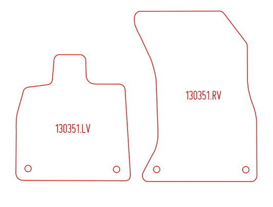 Automatten Audi Q5 / Q5 Sportback (2025-2024)