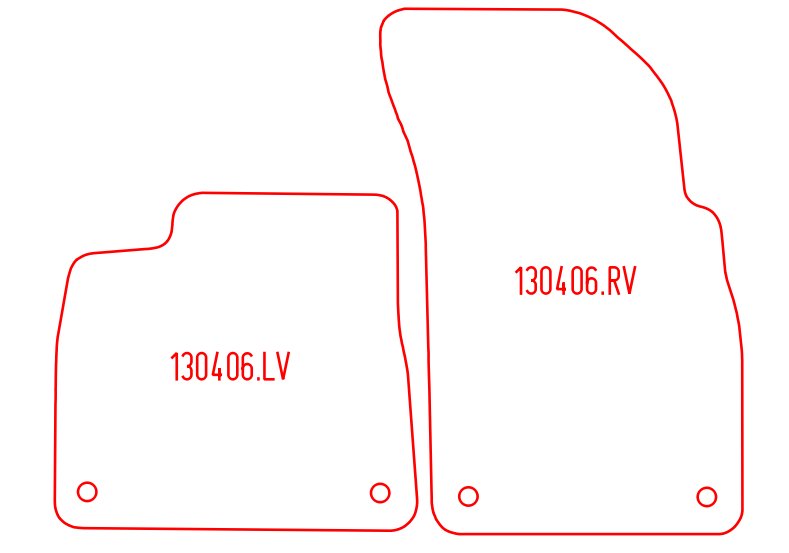 Automatten Audi Q7 (2015-Heden)