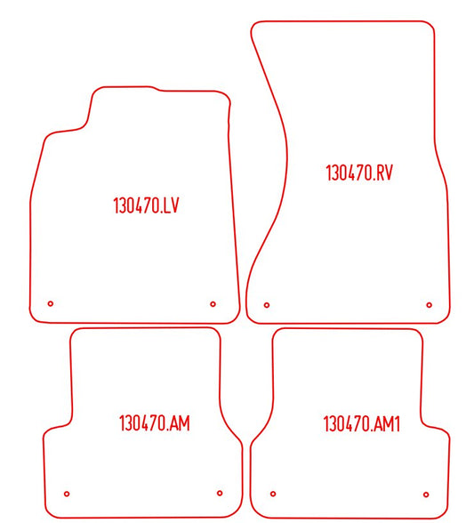 Automatten Audi A7 (2010-2018)