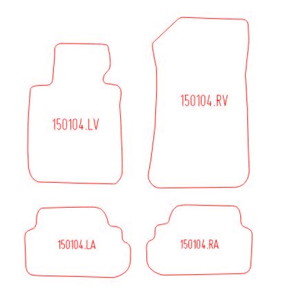 Automatten BMW 1-serie E81 (2007-2012)