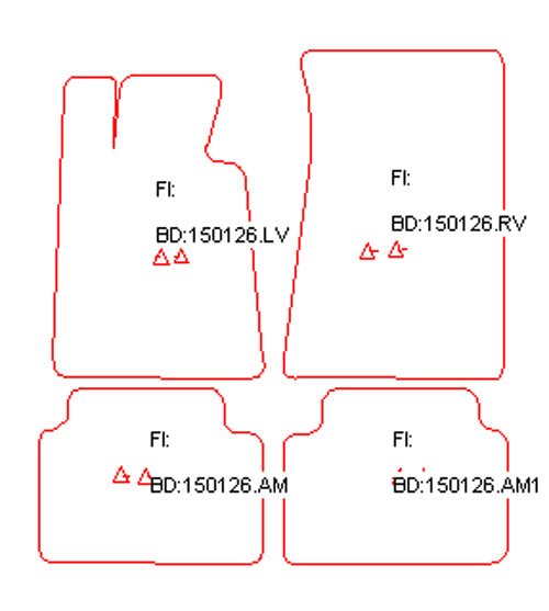 Automatten BMW 3-serie E21 (1975-1982)