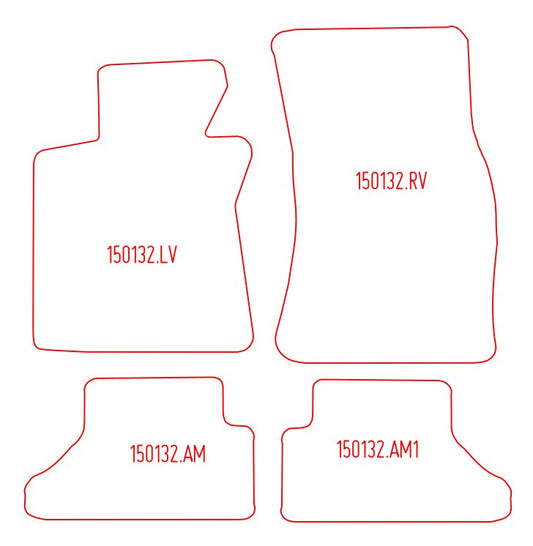 Automatten BMW 6-serie E64 (2004-2011)
