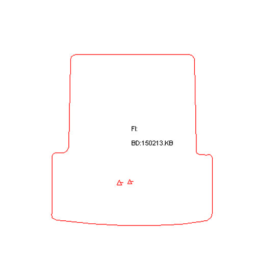 Kofferbakmat BMW 3-serie E90 (2005-2011)