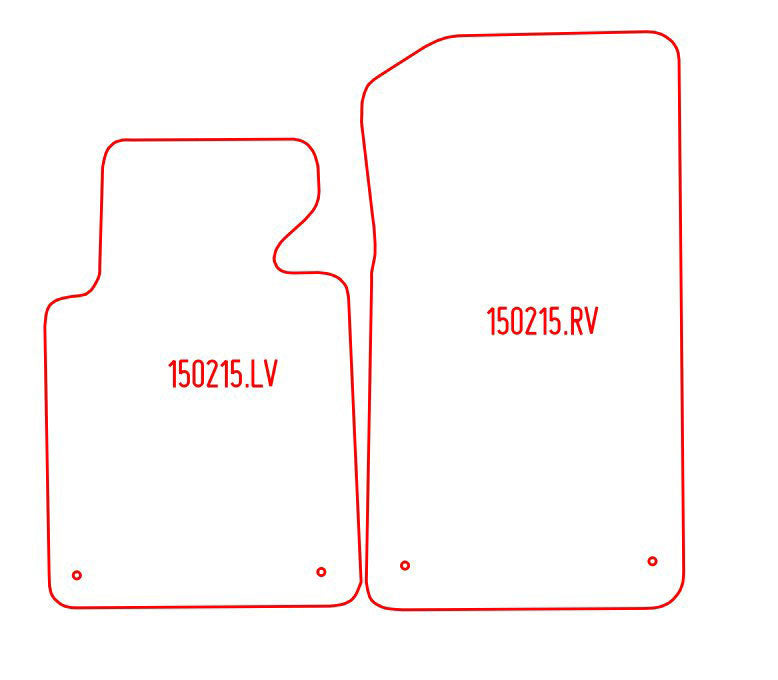 Automatten BMW 3-serie E46 (2000-2007)