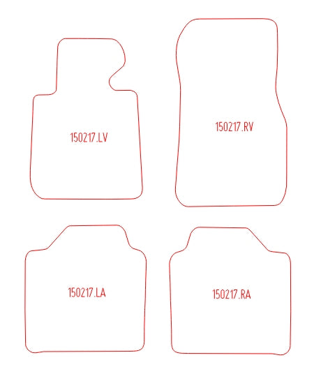 Automatten BMW 3-serie Gran Tourismo (F34) (2013-Heden)