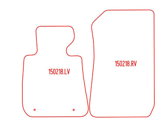 Automatten BMW 3-serie E93 (2007-2013)