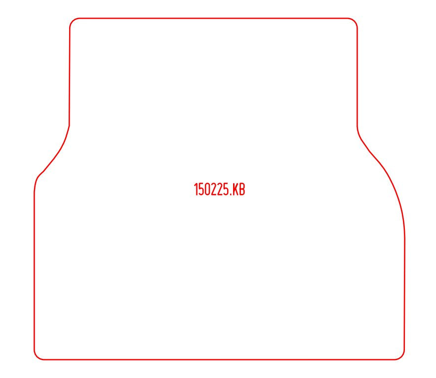 Kofferbakmat BMW 5-serie E34 Touring (1991-1997)
