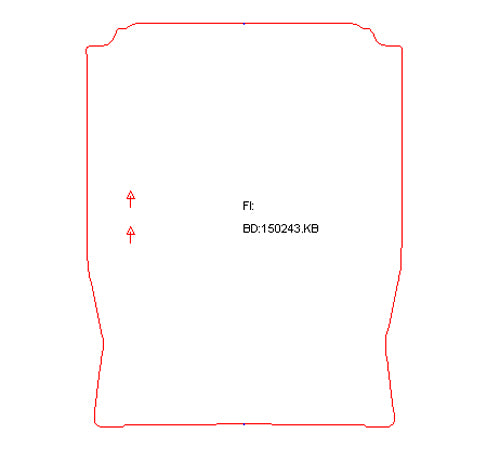 Kofferbakmat BMW 7-serie E38 (1994-2001)