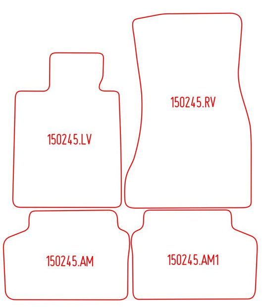 Automatten BMW 7-serie (G11) (2015-2022)