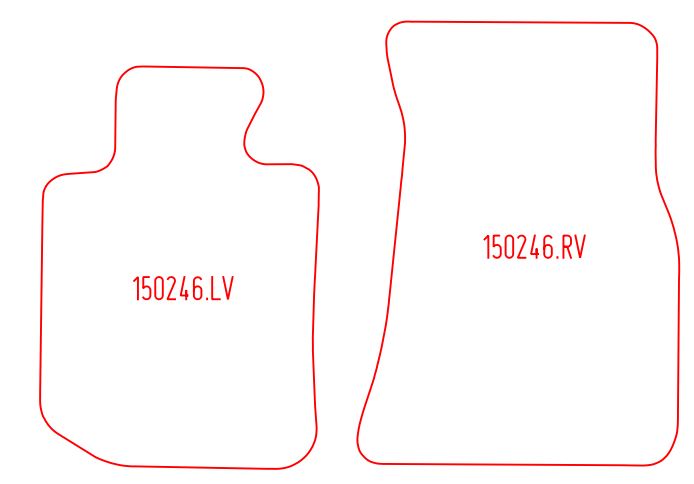 Automatten BMW 3-serie G20 sedan / 3-serie G21 stationwagon (2019-Heden)