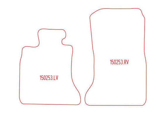 Automatten BMW 7-serie F01 (2008-2015)