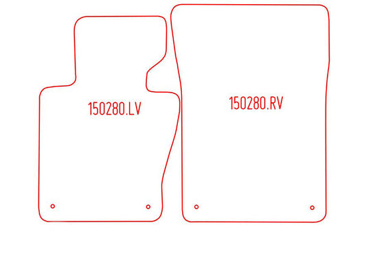 Automatten BMW X3 E83 (2004-2010)