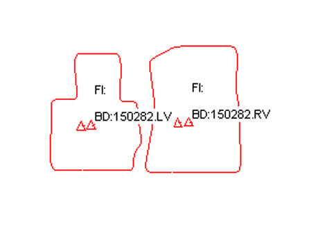 Automatten BMW X3 (F25) (2010-2017)