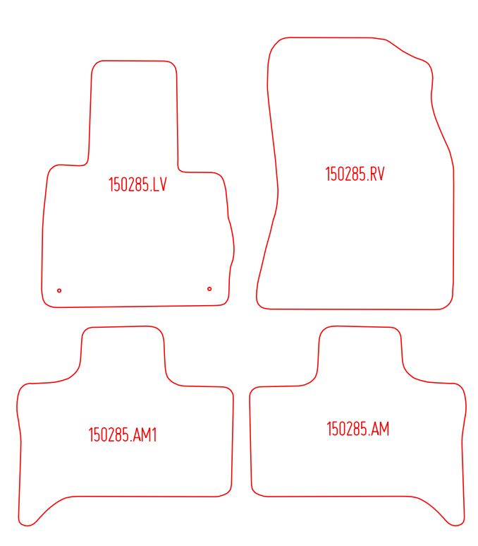 Automatten BMW X5 E53 (2000-2007)
