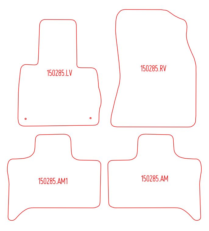 Automatten BMW X5 E53 (2000-2007)