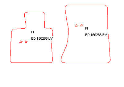 Automatten BMW X5 E70 (2007-2013)