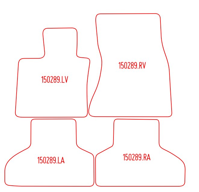 Automatten BMW X5 F15 (2014-2018)